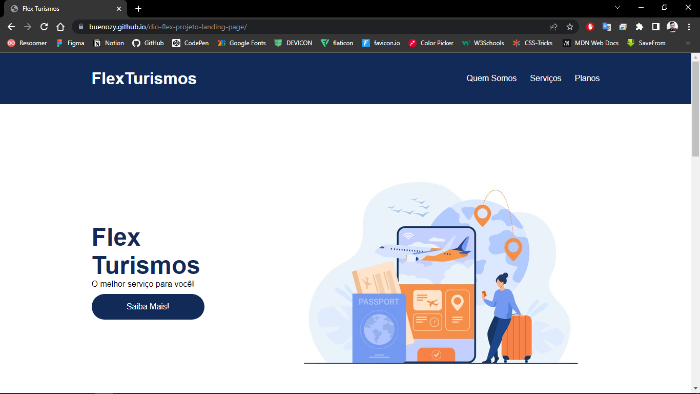 Imagem projeto landing page